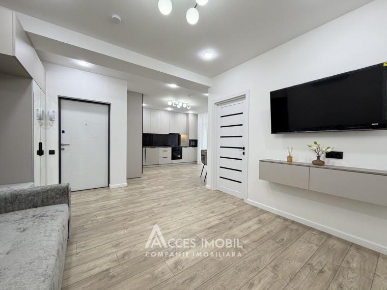 Astercon! Bloc Nou! Dumbrava, str. Durlești, 2 camere + living. Reparație premium!: 1