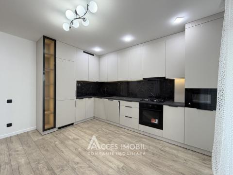 Astercon! Bloc Nou! Dumbrava, str. Durlești, 2 camere + living. Reparație premium!: 2