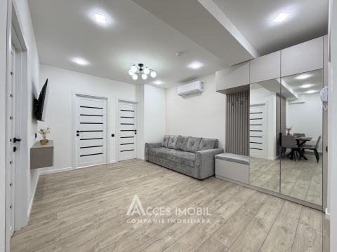 Astercon! Bloc Nou! Dumbrava, str. Durlești, 2 camere + living. Reparație premium!: 3