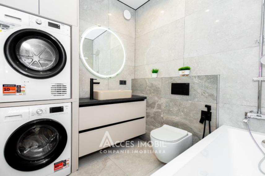 Bloc Nou! Sculeni, str. Calea Ieșilor, 2 camere + living. Euroreparație!: 11