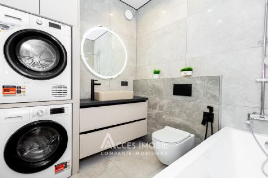 Bloc Nou! Sculeni, str. Calea Ieșilor, 2 camere + living. Euroreparație!: 11