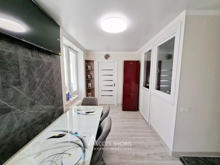 Botanica, str. Nicolae Titulescu, 2 camere! Euroreparație! De mijloc!: 4