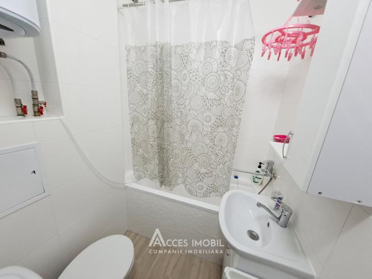 Botanica, str. Nicolae Titulescu, 2 camere! Euroreparație! De mijloc!: 9