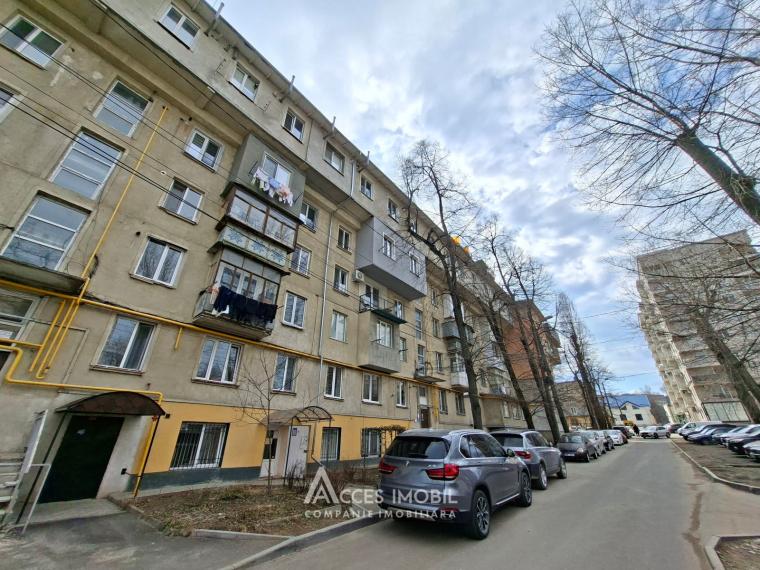 Botanica, str. Nicolae Titulescu, 2 camere! Euroreparație! De mijloc!: 11