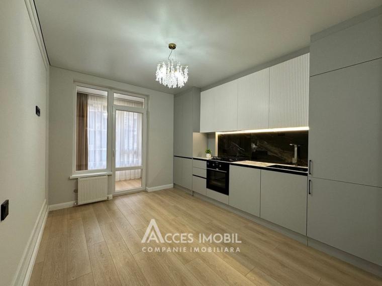 Astercon! Bloc Nou! Dumbrava, str. Durlești, 2 camere + living. Euroreparație!: 4