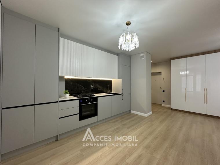 Astercon! Bloc Nou! Dumbrava, str. Durlești, 2 camere + living. Euroreparație!: 5