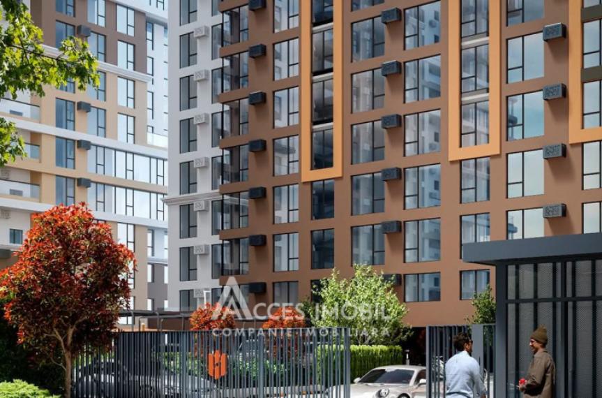 Horus City! Râșcani, str. Tudor Vladimirescu, 1 cameră. Variantă albă! + 2 debarale!: 2