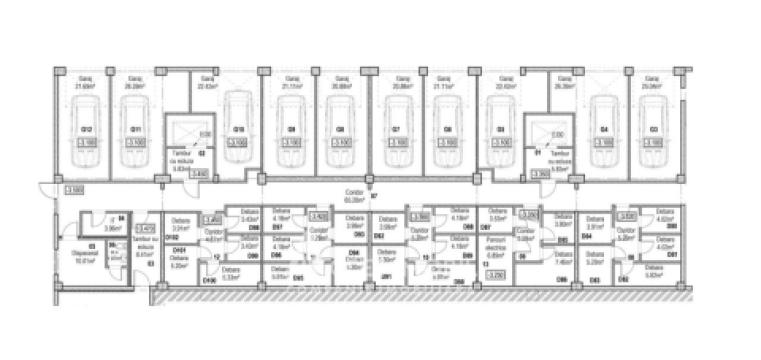 Horus City! Râșcani, str. Tudor Vladimirescu, 1 cameră. Variantă albă! + 2 debarale!: 7