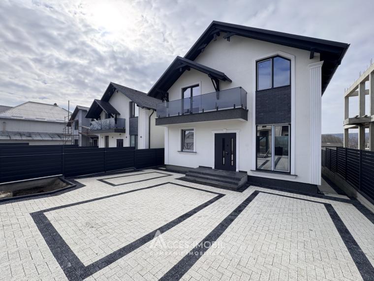 Casă în 2 niveluri! Trușeni, str. Ghidighici, 160m2 + 6 ari! Variantă Albă!: 0