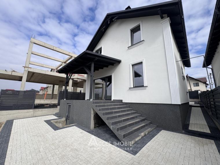 Casă în 2 niveluri! Trușeni, str. Ghidighici, 160m2 + 6 ari! Variantă Albă!: 12