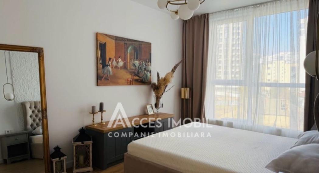 Chirie! Bloc Nou! Râșcani, str. Cornești, 1 cameră. Euroreparație!: 3