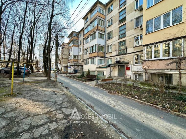 Râșcani, str. Florilor, 1 cameră. Euroreparație! De mijloc!: 8