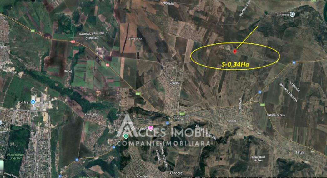 Teren agricol 34 ari! Budești, str. Extravilan!: 2