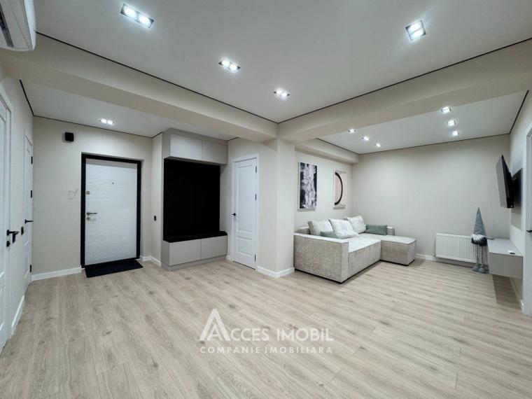 Braus! bd. Mircea cel Bătrân, Ciocana, 2 camere + living. Euroreparație!: 3