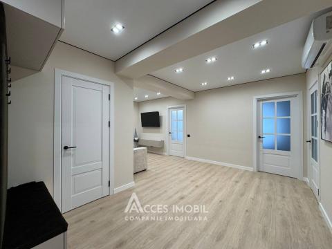 Braus! bd. Mircea cel Bătrân, Ciocana, 2 camere + living. Euroreparație!: 8