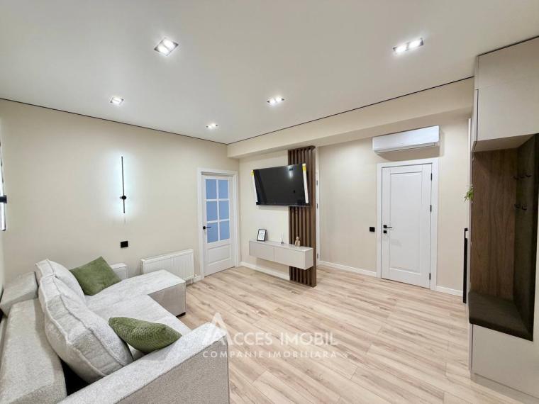 Basconslux! Ciocana, bd. Mircea cel Bătrân, 2 camere + living. Euroreparație!: 1