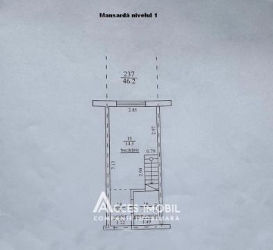 Botanica, str. Independenței, 2 camere + living. Autonomă!: 7