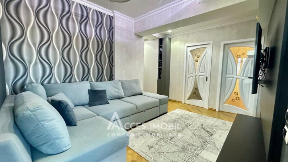 Bloc Nou! Buiucani, str. Paris, 3 camere + living. Euroreparație!: 1