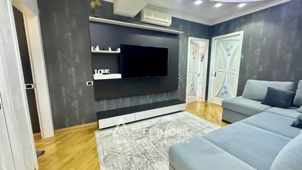 Bloc Nou! Buiucani, str. Paris, 3 camere + living. Euroreparație!: 0