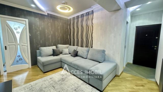 Bloc Nou! Buiucani, str. Paris, 3 camere + living. Euroreparație!: 2