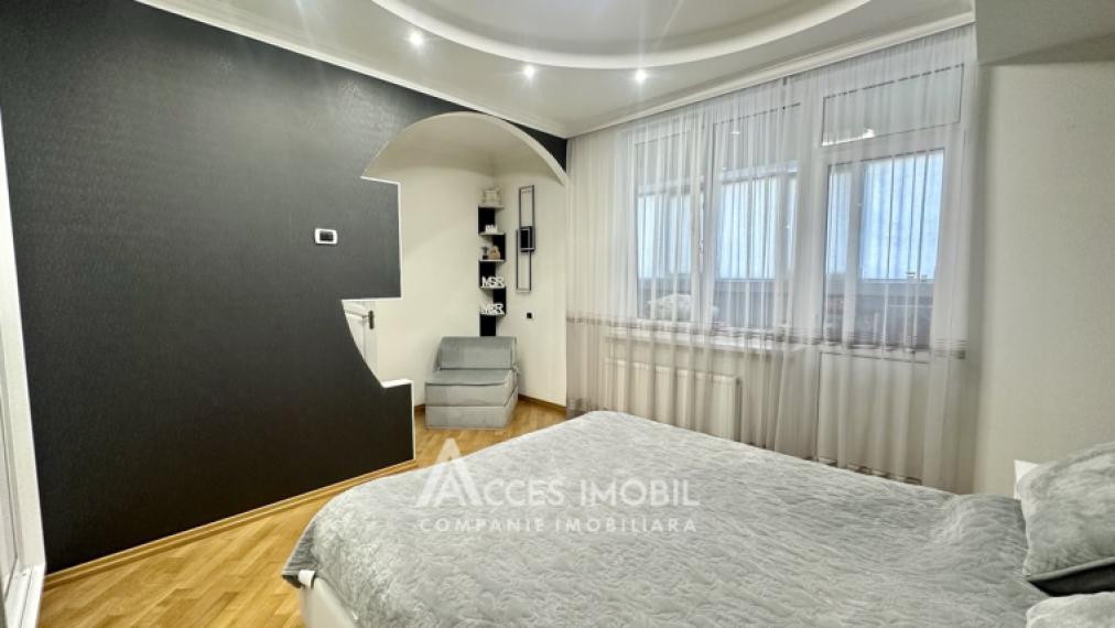 Bloc Nou! Buiucani, str. Paris, 3 camere + living. Euroreparație!: 3