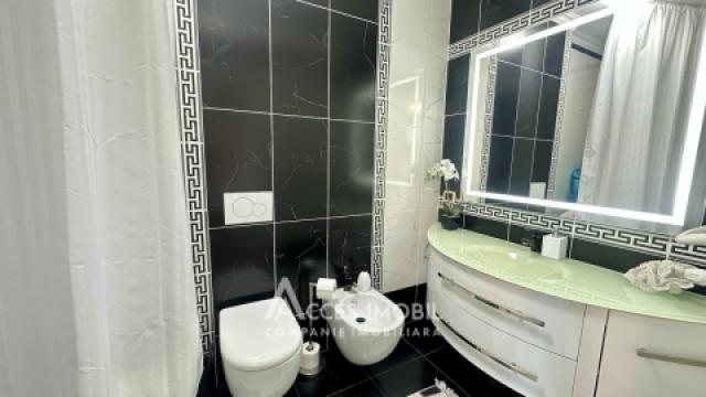 Bloc Nou! Buiucani, str. Paris, 3 camere + living. Euroreparație!: 11