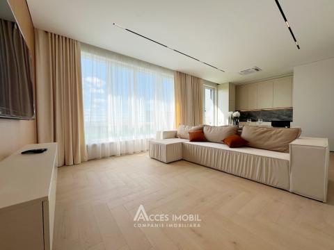 Penthouse! Pamir Construct! Durlești, str. Ialoveni 2 camere + living + terasă 60 m2! Euroreparație!: 6