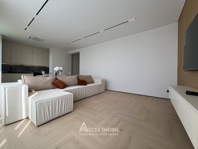 Penthouse! Pamir Construct! Durlești, str. Ialoveni 2 camere + living + terasă 60 m2! Euroreparație!: 5