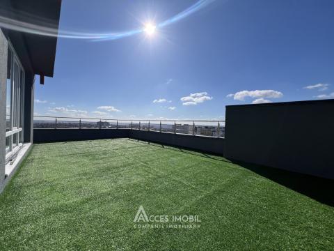 Penthouse! Pamir Construct! Durlești, str. Ialoveni 2 camere + living + terasă 60 m2! Euroreparație!: 15