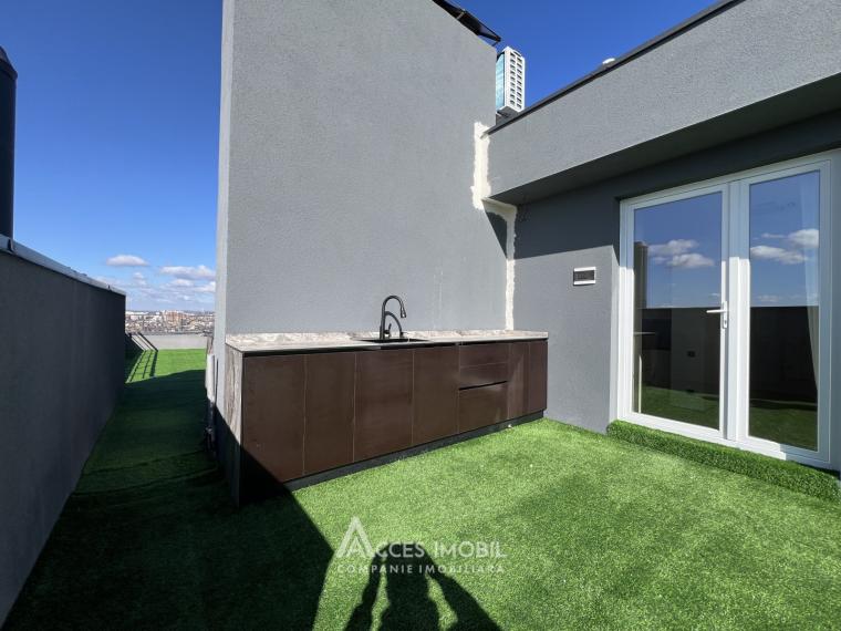 Penthouse! Pamir Construct! Durlești, str. Ialoveni 2 camere + living + terasă 60 m2! Euroreparație!: 17