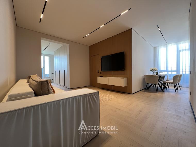 Penthouse! Pamir Construct! Durlești, str. Ialoveni 2 camere + living + terasă 60 m2! Euroreparație!: 0