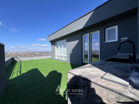 Penthouse! Pamir Construct! Durlești, str. Ialoveni 2 camere + living + terasă 60 m2! Euroreparație!: 16