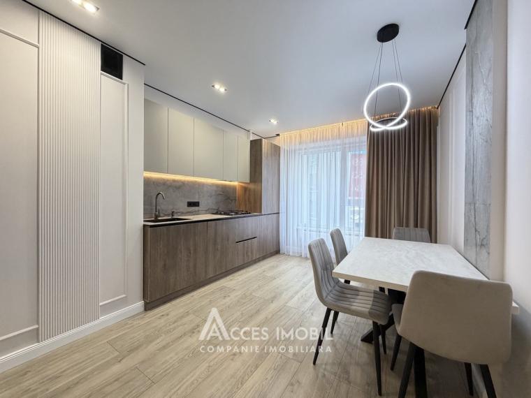 Estate Invest! Bloc nou! str. Ialoveni, Telecentru, 2 camere + living. Euroreparație!: 4