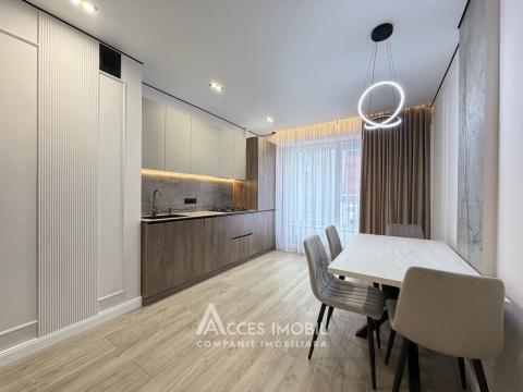 Estate Invest! Bloc nou! str. Ialoveni, Telecentru, 2 camere + living. Euroreparație!: 4