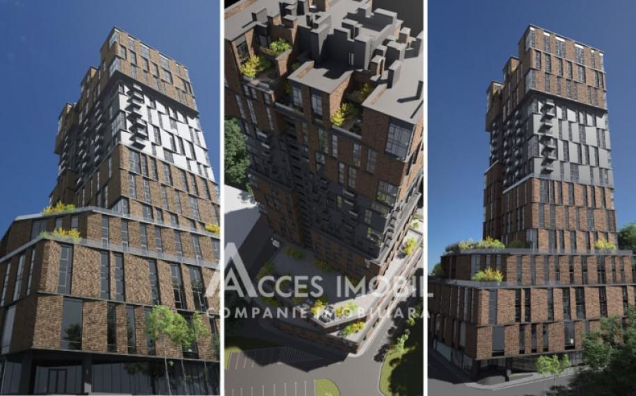 Nixon Residence! Râșcani, str. Spartacus, 2 camere + living. Variantă albă!: 2