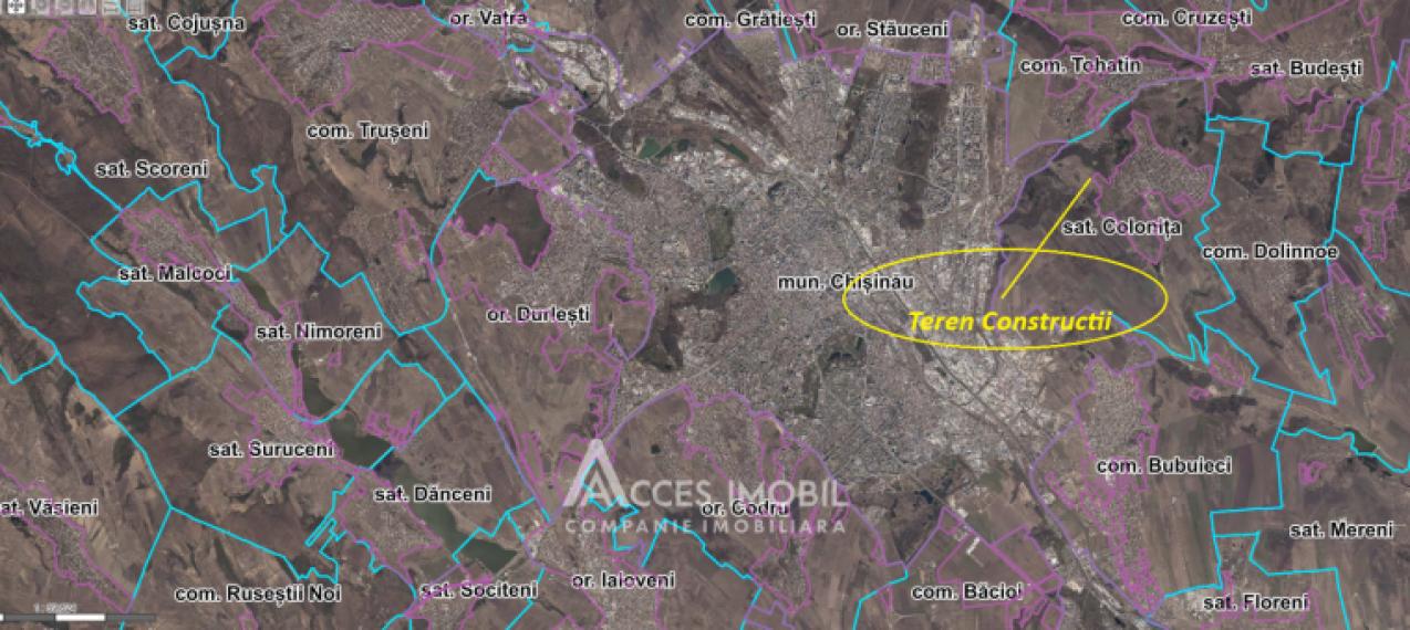 Teren pentru construcție, 30 ari! Ciocana, str. Industrială!: 1