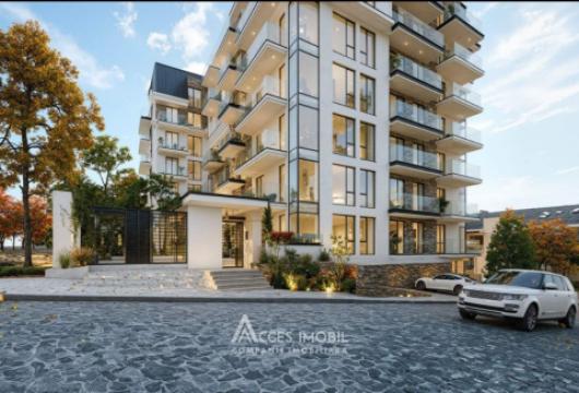 Bloc Nou! Durlești, str. Mihai Viteazul, 1 cameră + living. Variantă albă!: 2