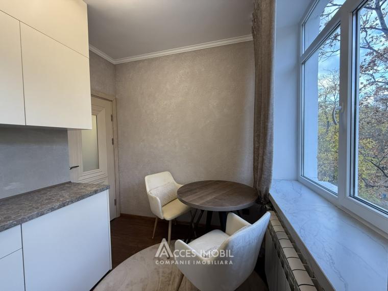 Râșcani, str. Dumitru Râșcanu, 1 cameră + living. Euroreparație! De mijloc!: 4