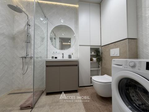 Chirie! Bloc Nou! Buiucani, bd. Alba Iulia, 1 cameră + living. Euroreparație!: 8