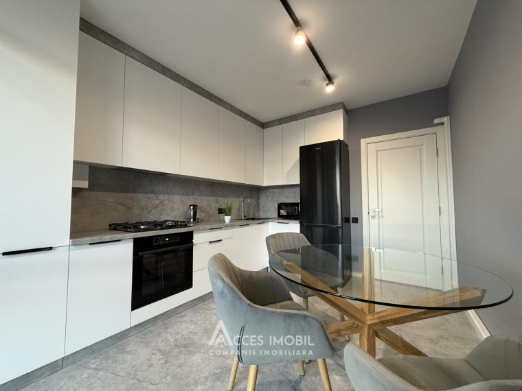 Chirie! Bloc Nou! Râșcani, str. Cornești, 2 camere. Reparație Premium!: 3