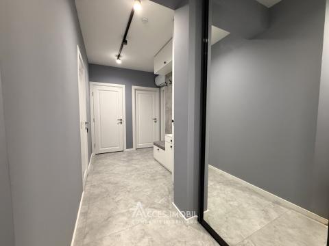 Chirie! Bloc Nou! Râșcani, str. Cornești, 2 camere. Reparație Premium!: 11