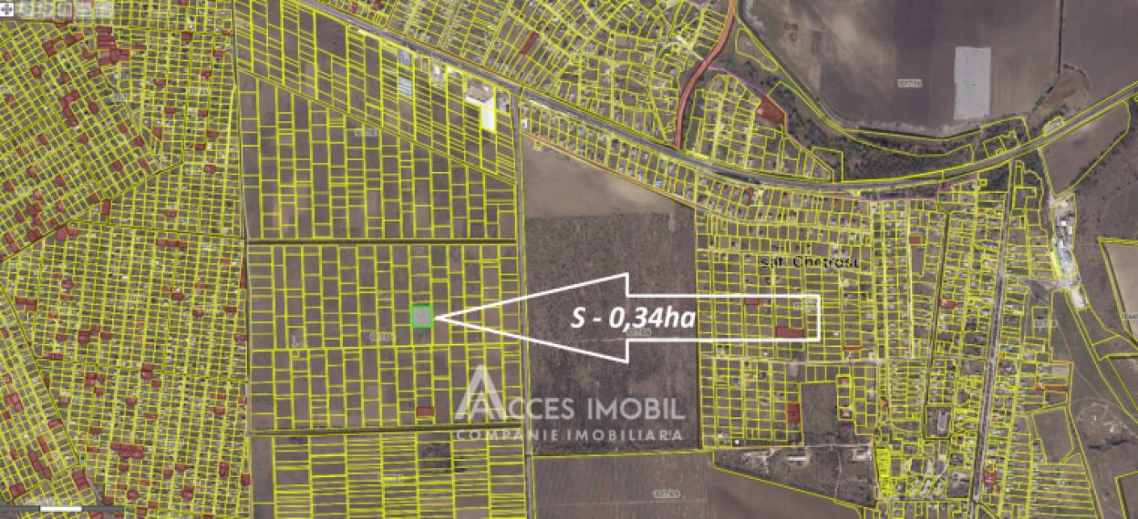 Teren pentru construcții 34 ari! Anenii Noi, sat. Chetrosu!: 7