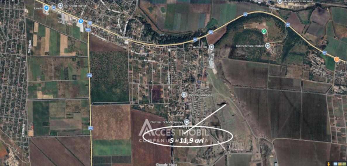 Teren pentru construcții 15 ari! Anenii Noi, sat. Chetrosu!: 4