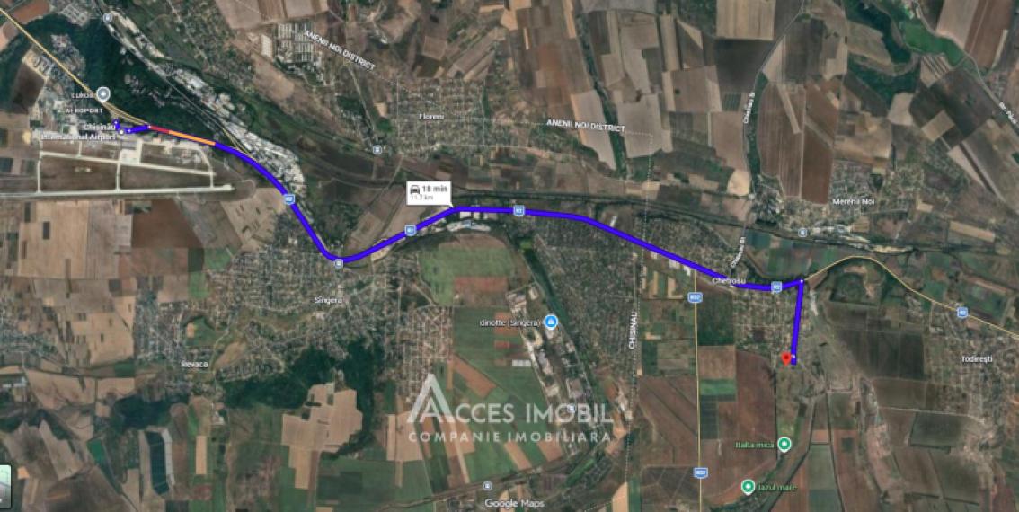 Teren pentru construcții 15 ari! Anenii Noi, sat. Chetrosu!: 5