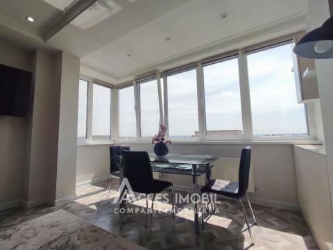 Chirie! Bloc Nou! str. Lev Tolstoi, Centru, 2 camere + living. Euroreparație!: 3