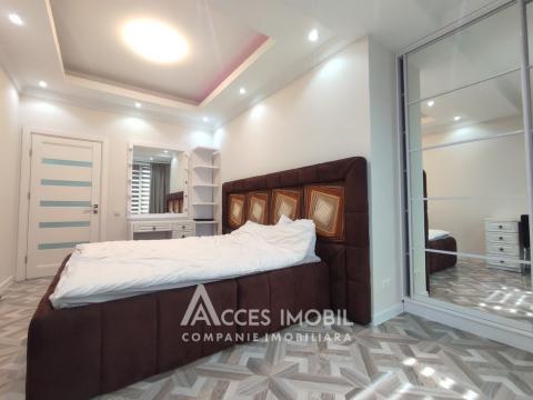 Chirie! Bloc Nou! str. Lev Tolstoi, Centru, 2 camere + living. Euroreparație!: 5