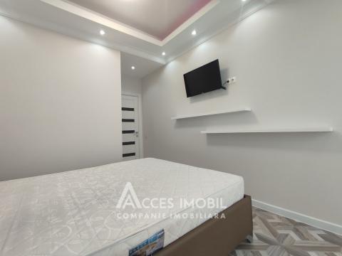 Chirie! Bloc Nou! str. Lev Tolstoi, Centru, 2 camere + living. Euroreparație!: 7