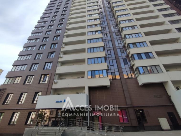 Chirie! Bloc Nou! str. Lev Tolstoi, Centru, 2 camere + living. Euroreparație!: 11