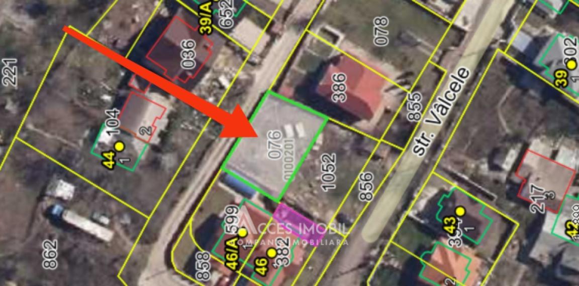 Lot de teren pentru construcții 4 ari! Centru, str. Ialoveni!: 4