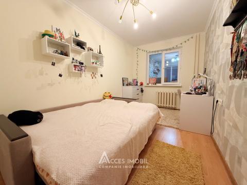 Botanica, str. Nikolai Zelinski, 3 camere + living! Euroreparație!: 3